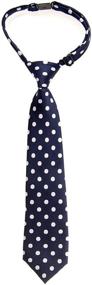 img 1 attached to Retreez Classic Polka Microfiber Pre Tied Boys' Accessories and Neckties: Timeless Style for Young Gentlemen