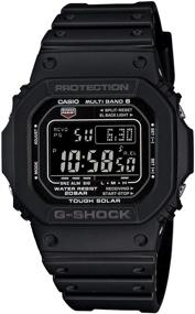 img 4 attached to Casio GW-M5610-1BJF G-Shock Solar Digital Multi Band 6 Men's Watch in Black