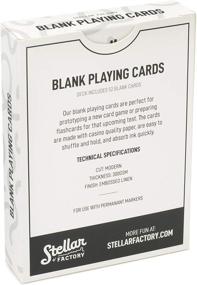 img 2 attached to 🃏 Stellar Factory Premium Blank Playing Cards – Enhancing Game Design, Prototype Creation, and Flashcard Usage