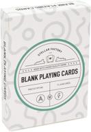 🃏 stellar factory premium blank playing cards – enhancing game design, prototype creation, and flashcard usage логотип