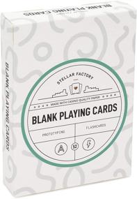 img 4 attached to 🃏 Stellar Factory Premium Blank Playing Cards – Enhancing Game Design, Prototype Creation, and Flashcard Usage