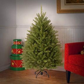 img 3 attached to 4.5 Feet Dunhill Fir Green Artificial Mini Christmas Tree by National Tree Company - Includes Stand