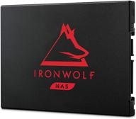 💪 seagate ironwolf 125 ssd 2tb nas internal solid state drive: powerful 2.5 inch sata, 560mb/s speeds & 0.7 dwpd endurance for creative pros & smb/sme logo