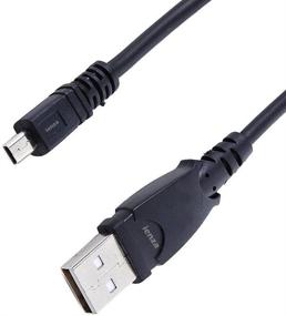 img 1 attached to 📷 ienza USB PC Mac Photo Transfer and Charging Cable Cord DMW-USBC1 for Panasonic Lumix Camera DMC-G7 ZS40 ZS50 TS30 SZ3 TZ8 TZ11 TZ15 TZ24 & More (See Compatible Models)