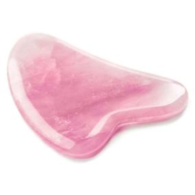 img 2 attached to 🌹 Gua Sha Rose Quartz Massage Tool for Facial and Body Skin Scraping - Acupressure Scraper and Facial Massage Tools