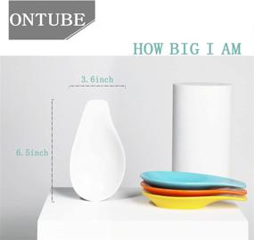 img 3 attached to 🎨 Ceramic Porcelain Resting MixColor: Enhance Your Décor with ONTUBE's Stunning Creation