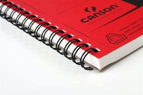 img 3 attached to 📝 Canson XL Series Sketch Pad for Charcoal, Pencil, and Pastel - Side Wire Bound, 50lb - 18x24 Inch - 50 Sheets