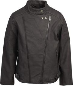 img 4 attached to URBAN REPUBLIC Leather Motorcycle Jacket