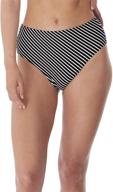 freya beach high waist bikini bottom women's clothing and swimsuits & cover ups logo