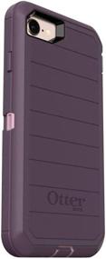 img 2 attached to 📱 OtterBox Defender Series Purple Nebula Rugged Case for iPhone SE (2020), iPhone 8, iPhone 7 - Non-Retail Packaging (Microbial Defense Included)