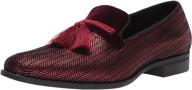 👞 classic elegance: stacy adams sonata tassel loafer men's shoes logo