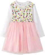 👑 bibnice little princess dresses d20 b08: adorable girls' clothing logo