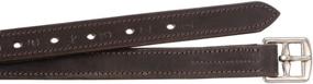 img 1 attached to EquiRoyal Nylon Lined Stirrup Leathers