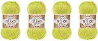 knitting microfiber acrylic alize crochet logo