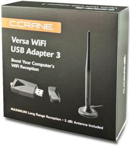 img 1 attached to 📶 C. Crane Versa USB WiFi Adapter 3 – High Power Long Range Wireless Network Adapter, 802.11 B/G/N compatible