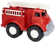 imaginative green toys fire truck for enhanced play-time experience logo