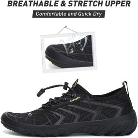 img 3 attached to SAGUARO Outdoor Boating Barefoot Athletic Women's Shoes: Ultimate Performance for Active Women!