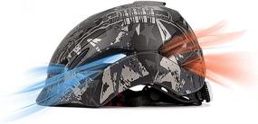 img 2 attached to 🚴 ZVRU Urban Bike Helmets: Safety and Style for Commuters - Adult Bike Helmet with Rear Light, Ideal for Women and Men