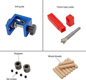 img 3 attached to Woodworking Drilling Locator Aluminum Pocket