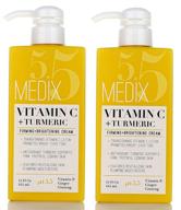 🌟 revive and illuminate skin with medix 5.5 vitamin c cream – a powerful formula with turmeric for age spots, dark spots, and sun damage. unleash radiance and youthfulness with this anti-aging cream infused with vitamin e, ginger, and ginseng. get 15oz x 2 for ultimate firming and brightening results! logo