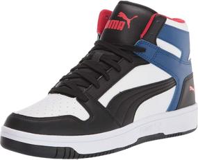img 4 attached to PUMA Rebound Layup Sneaker Black Castlerock Men's Shoes and Fashion Sneakers