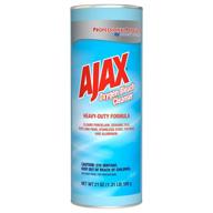 🧼 powerful ajax-14278 professional oxygen bleach powder cleanser - heavy duty bulk cleaner | 21oz can (case of 24) logo