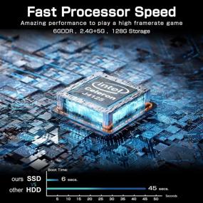 img 3 attached to 💪 Powerful Ιntel Celeron J4125 6GB RAM 128GB Storage: Unleash Incredible Performance