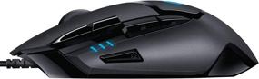 img 1 attached to 🖱️ Logitech G402 Hyperion Fury Wired Gaming Mouse, 4,000 DPI, Lightweight, 8 Programmable Buttons, PC/Mac Compatible - Black