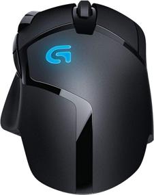 img 3 attached to 🖱️ Logitech G402 Hyperion Fury Wired Gaming Mouse, 4,000 DPI, Lightweight, 8 Programmable Buttons, PC/Mac Compatible - Black