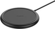 mophie charge stream pad+ - 10w qi wireless charging pad - designed for apple 🔋 iphone xr, xs max, xs, x, 8, 8 plus, samsung, and other qi-enabled devices - black logo