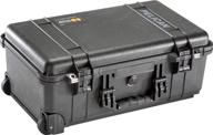 📸 pelican 1510 hybrid case - with trekpak dividers and foam - perfect for drone or dslr camera storage (black) logo