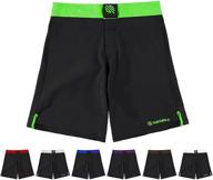 🩳 optimized sanabul mma bjj cross training workout shorts logo