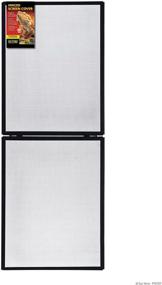 img 1 attached to 🐠 Exo Terra Screen Cover for Hinged Door: 60 Breeder/75 Gallon - An Ideal Fit for Aquarium Enthusiasts!