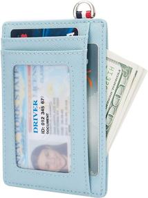 img 4 attached to Blocking Minimalist Credit Holder Wallets Women's Handbags & Wallets in Wallets