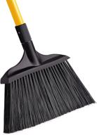 🧹 yocada 54-inch heavy-duty broom for outdoor & commercial use – perfect for courtyard, garage, lobby, mall, market, floors, home, kitchen, office – easily sweeps pet hair & rubbish – blue color logo