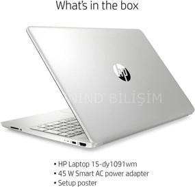 img 1 attached to 💻 HP 15.6" HD Laptop (2021) - 10th Gen Intel i3-1005G1, 8GB DDR4, 256GB PCIe NVMe SSD, Intel UHD Graphics, Wi-Fi, Webcam, Windows 10 Home S Mode