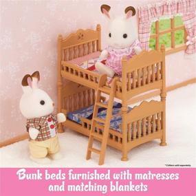 img 1 attached to 🛏️ Optimized Search: Calico Critters Bedroom Set for Children