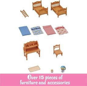 img 3 attached to 🛏️ Optimized Search: Calico Critters Bedroom Set for Children