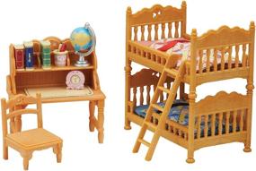 img 4 attached to 🛏️ Optimized Search: Calico Critters Bedroom Set for Children