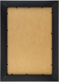 img 1 attached to Craig Frames 16x20 Black Picture Frame with Smooth Wrap Finish - 2-Inch Wide