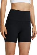 🩳 zuty women's high waisted biker shorts with dual hidden pockets for workout, athletic running, yoga – long shorts included логотип