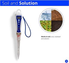 img 2 attached to 🌱 Bluelab PENSOILPH - Soil pH Pen, Digital Meter, and Water Test Kit | Ideal for Coco, Rockwool & Hydroponic Systems | Easy Calibration | Indoor Plant Growth | Clear