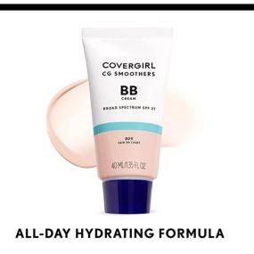 img 2 attached to 🌞 COVERGIRL Смягчающая легкая BB-крем-крем - увлажняющий BB-крем с SPF 21 для защиты от солнца, для светлого и среднего тона кожи 810, 1 тюбик (1,35 унции)