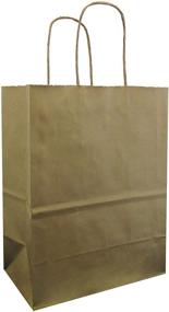 img 1 attached to 🛍️ Jillson Roberts Bulk Medium Recycled Kraft Bags: 13 Color Options, Gold Metallic, 250-Count (BMK915)