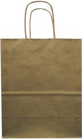 img 2 attached to 🛍️ Jillson Roberts Bulk Medium Recycled Kraft Bags: 13 Color Options, Gold Metallic, 250-Count (BMK915)