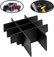 🚗 ford f-150 center console organizer divider | interlocking insert dividers | car accessories (2015-2021) logo