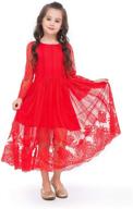 👗 gorgeous gaziar sleeve flower girls' dress for stylish girls logo