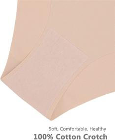 img 1 attached to SHARICCA Seamless Invisible Breathable Underwear Women's Clothing in Lingerie, Sleep & Lounge