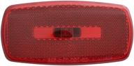 🔴 optronics mc32rbs red reflex surface mount maker/clearance light logo