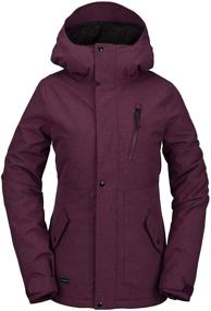 img 4 attached to Volcom Juniors Ashler Insulated Jacket Women's Clothing for Coats, Jackets & Vests